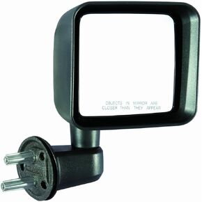 DEPO 333-5409R3MF Jeep Wrangler Passenger Side Textured Manual Mirror