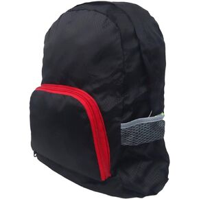 28L Daypack Backpack Packable Foldable Ultra Lightweight Durable for Traveling Camping Outdoor Riding Hiking (Black)