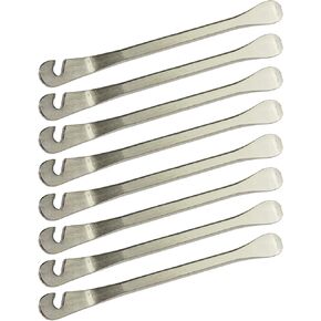 8 Pack Bike Tire Lever Tyre Spoon Iron Changing Tool for Repair Bike Tube