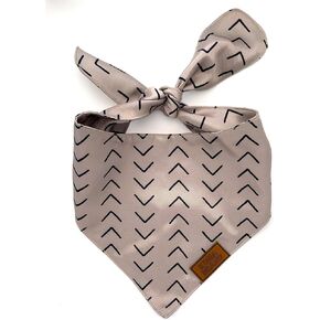 KonaBrandCo- Premium Handmade Dog Bandana | Dual Layered Silky Durable Polyester Fabric | Adjustable Fit Custom Shape- Won't Roll (Large, Reese)