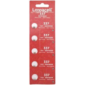 10 337 Loopacell Watch Batteries SR416SW Battery Cell
