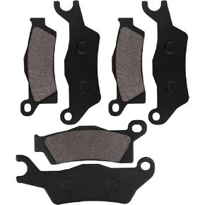 Brake Pads Replacement for Can-Am Outlander 1000 500 650 800 R 4x4 STD Max 450 800 EFI STD Renegade 500 2012-2015 3pairs Front and Rear Brake Pads