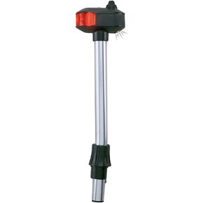 Perko 1422DP2CHR Removable Bi-Color Pole and Utility Light - 12" Height, 5° Rake