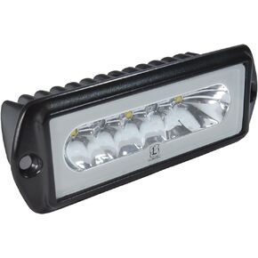 Lumitec Capri2 LED Flood Light, Flush Mount, Dual Color, Powder Coat Housing