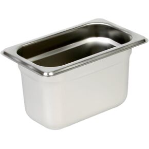 FSE Steam Table Pan Set, 1/2 Size Long, 4" Deep, Anti-Jam, 24 Gauge, 18/8 Stainless Steel, NSF, Dishwasher Safe, (Set of 6) in Saudi Arabia