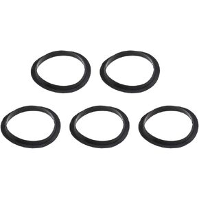 Create idea 5Pcs Sink Plug O-Ring Spare Sealing Gaskets for Metal Basin Plugs and Pop up Bath Sink Basin Plug Inner Diameter 31.5mm Outer Diameter 38mm Silica Gel Black