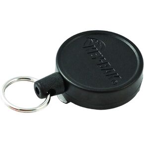 KEY-BAK MID6 Retractable Belt Key Holder with 36" Retractable Cord, 6 oz. Retraction, Steel Swivel Belt Clip, 10 Keys