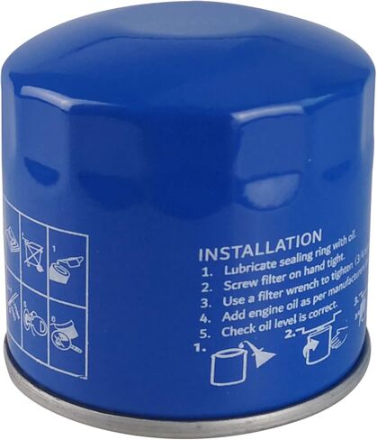 فلتر زيت HH150-32094 لكوبوتا BX22D BX23D B20 B21 B26 BX2200D B5100 B5200 B6100 B6200 B7100 B7200 ZD1211 ZD1211 ZD25 ZD28 ZD326 ZD331 ZG327 جرارات - 4 عبوات in Kuwait