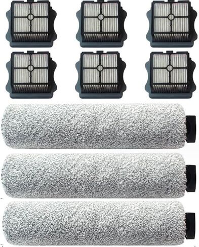 Replacement Brush Roller and HEPA Vacuum Filter Set for Tineco Floor ONE S7 Pro Cordless Wet/Dry Vacuum Cleaner, Replacement Parts for Tineco Cleaning Solution Refill in Saudi Arabia