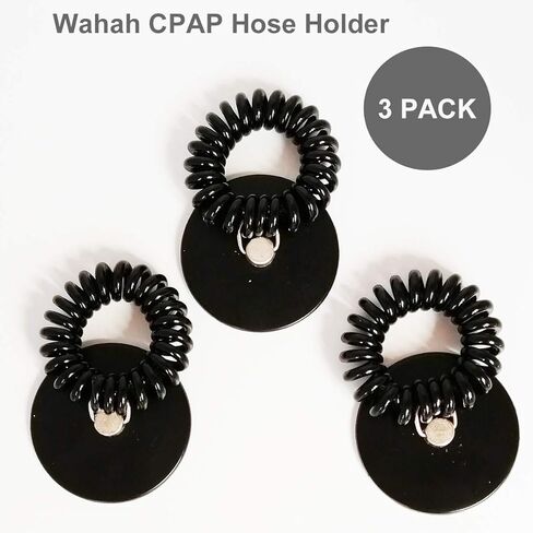 حامل ومنظم أنبوب CPAP (عبوة من 3 قطع) - حل إدارة خرطوم CPAP بجانب السرير in Kuwait