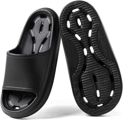 Cloud Slides for Women and Men | Shower Shoes | Non Slip Bathroom Sandals Cushioned Thick Sole House Slipper for Indoor Outdoor in Saudi Arabia