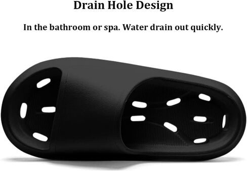 Cloud Slides for Women and Men | Shower Shoes | Non Slip Bathroom Sandals Cushioned Thick Sole House Slipper for Indoor Outdoor in Saudi Arabia