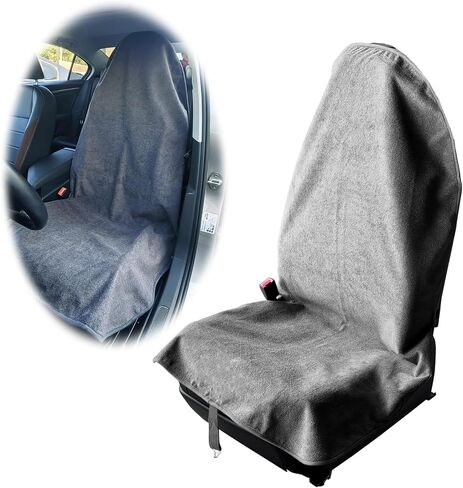 stymart Car Seat Cover Protector Front Seats Only, for Gym Workout,Swimming,Running, Universal Fit for Most Cars Trucks SUV Automotive Vehicles Seat Cover Protectors Accessories (American Flag) in Saudi Arabia