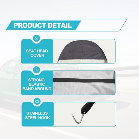 stymart Car Seat Cover Protector Front Seats Only, for Gym Workout,Swimming,Running, Universal Fit for Most Cars Trucks SUV Automotive Vehicles Seat Cover Protectors Accessories (American Flag) in Saudi Arabia