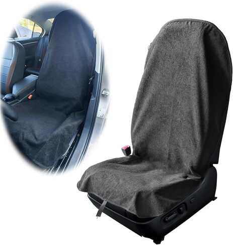 stymart Car Seat Cover Protector Front Seats Only, for Gym Workout,Swimming,Running, Universal Fit for Most Cars Trucks SUV Automotive Vehicles Seat Cover Protectors Accessories (American Flag) in Saudi Arabia