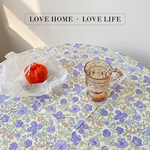 Cotton Fabric by The Yard for Sewing DIY Crafting Fashion Design Printed Floral Washable Cloth Bundles Voile;Full Width cuttable78 x 63inches (200x160cm) (Spring Orange Flowers) in Saudi Arabia