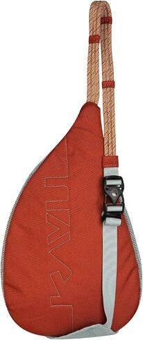 KAVU Mini Beach Rope Bag Mesh Crossbody Sling Backpack - Black in Saudi Arabia