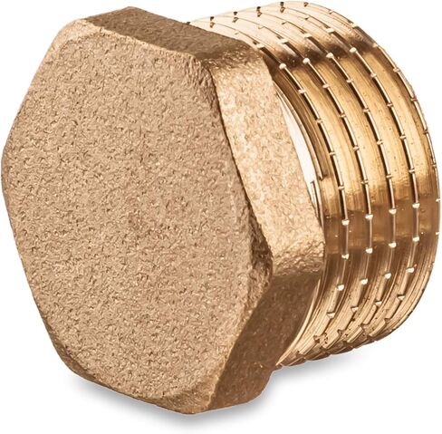 غطاء أنبوب 1/2 بوصة ذكر للإصلاح، تركيب معدني ذكر بناء نحاسي ملولب NPT in Kuwait