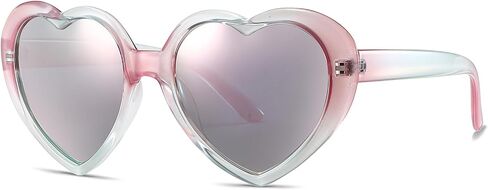 Polarized Cute Heart Sunglasses for Women, Fun Cupid Accessories Taylor Outfits in Saudi Arabia