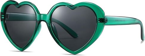 Polarized Cute Heart Sunglasses for Women, Fun Cupid Accessories Taylor Outfits in Saudi Arabia
