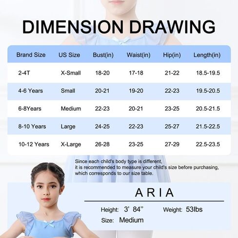 DIPUG الباليه ثياب للفتيات الرقص ثياب طفل صغير اللباس السراويل القابلة للإزالة Crotchless in Kuwait