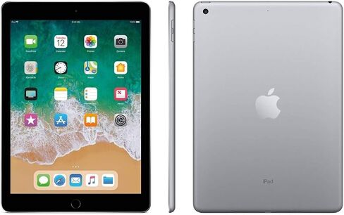Apple كمبيوتر iPad (الجيل الخامس) - 32 جيجا بايت - WiFi - رمادي (تم تجديد Premium) in Saudi Arabia