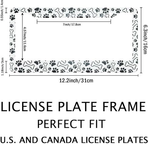 Don't Tread on Me American Us Flag Retro License Plate Frame Stainless Steel Car Accessories Personalized License Plate Holder Fits Standard U.S. Vehicles Size: 12.2 x 6.3 Inches for Men Women in Saudi Arabia