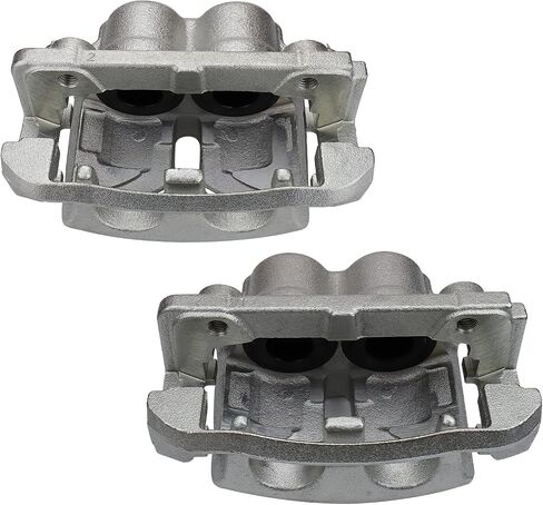 IRONTEK 18B4860 Front Right Passenger Side Brake Caliper Fit for 2004-2005 for Ford F-150, 2005 for Ford Lobo, Front Passenger Side New Disc Brake Caliper 18B4860 in Saudi Arabia