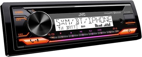 Single DIN Marine Stereo CD Receiver Bundle Combo with Wired Remote Control, 4x Enrock 6.5" LED Marine Speakers with Charcoal Grilles, Enrock Wire Antenna, Enrock 50 ft Speaker Wire in Saudi Arabia