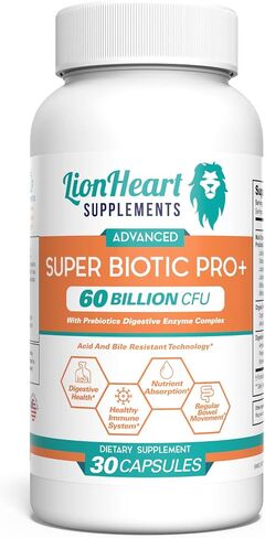 Digestive Enzymes with probiotics and organic prebiotics - Probiotics for constipation relief and ibs - regular bowel movement - reduces gas and bloating in Saudi Arabia