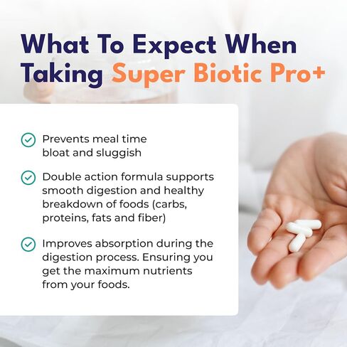 Digestive Enzymes with probiotics and organic prebiotics - Probiotics for constipation relief and ibs - regular bowel movement - reduces gas and bloating in Saudi Arabia