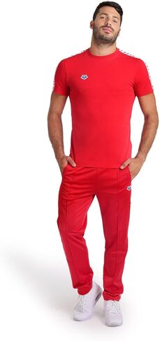 ARENA Men's Team T-Shirt Short Sleeve Crew Neck Slim Fit Casual Cotton Top Athletic Retro Vintage Logo Tee in Saudi Arabia