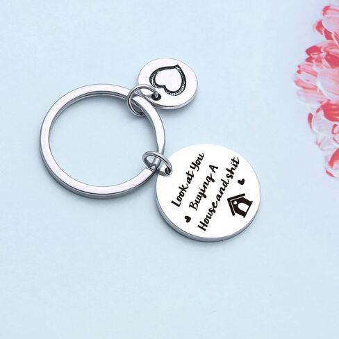 New Home Keyring Moving Home Gift New Home Owners Jewelry Best Friend Jewelry For Girlfriend Gift in Saudi Arabia