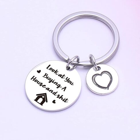 New Home Keyring Moving Home Gift New Home Owners Jewelry Best Friend Jewelry For Girlfriend Gift in Saudi Arabia
