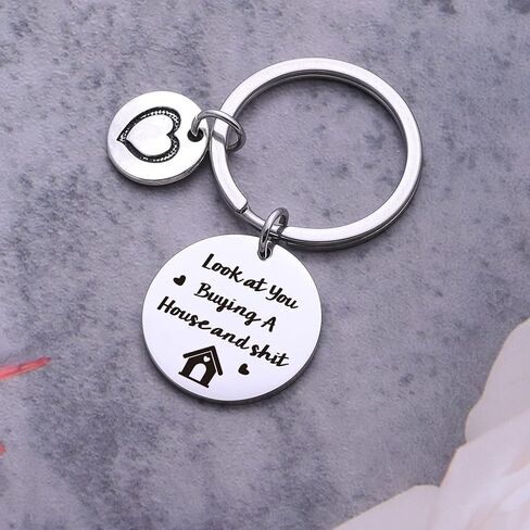 New Home Keyring Moving Home Gift New Home Owners Jewelry Best Friend Jewelry For Girlfriend Gift in Saudi Arabia