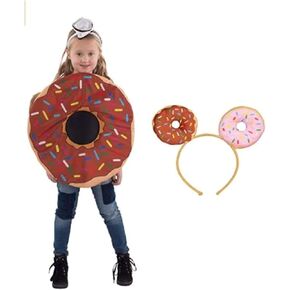 Dress Up America Donut Costume With Donut Headband.
