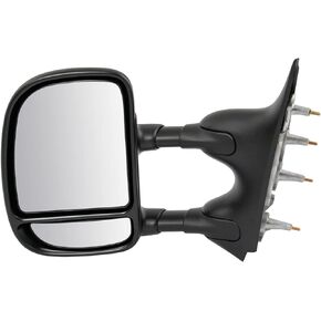 Trail Ridge Tow Mirror 180 Degree Swing Manual Telescoping Mirror Driver LH Left for Ford Van Econoline E250