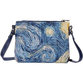 Signare Tapestry Collection of Vincent Van Gogh Starry Night Fashion Bags