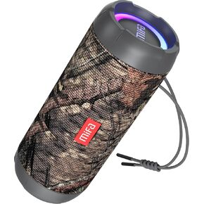 مكبرات صوت بلوتوث محمولة من MIFA مع أضواء، فتحة بطاقة Micro SD، منفذ USB C، IPX7 مقاومة للماء للمنزل، الدراجة، 30 وات، أسود in Kuwait