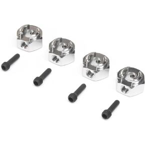 Axial Aluminum Hex Hub, 12mm, Hard Anodized: RBX10, AXI232046
