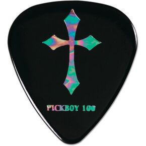 Pickboy Heavy Metal, The Cross, Celltex, 0.75mm, 10 picks