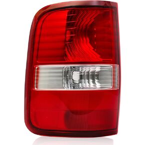 Left Tail Light Comapatible with Ford F150 F-150 2004 2005 2006 2007 2008 Driver Side Rear Tail Light Lamp Housing Replace 6L3Z13405BA