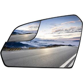 Driver Side Mirror Replacement for Hyundai Sonata 2015 2016 2017 2018 2019 - Rear View Mirror Glass, Left Side Mirrors Glass with Power Heated