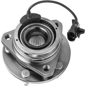 513214 (5 Stud Hub,for 4-Wheel ABS) Front Wheel Bearing and Hub Assembly Compatible with 04-12 Chevy Malibu, 08-10 Cobalt HHR SS, Cobalt /05-10 Po-ntiac G6 /07-09 Sa-Turn Aura