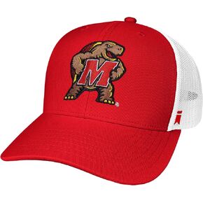 Official Collegiate Mascot Adjustable Snapback Trucker Hat - Unisex for Men and Women