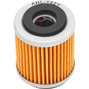 AHL 142 Oil Filter for Yamaha WR426F WR426 F 426 2001-2002,WR250f 250 2001-2202,WR400f WR 400f WR400 f 400 1999-2001,YZ400f 400 1998-1999,YFM350 YFM 350 1996,TTR250 TTR 250 2000-2006(yellow)