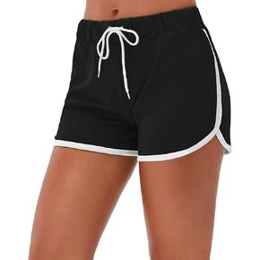 Running Shorts for Women High Waisted Athletic Gym Yoga Sporty Shorts Workout Shorts