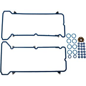 TRQ Valve Cover Gasket Set Compatible with 2000-2011 Buick Cadillac Oldsmobile Pontiac