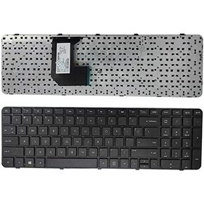 US Keyboard HP Pavilion G7-2010NR G7-2111NR G7-2118NR G7-2124NR G7-2125NR G7-2221NR G7-2224NR G7-2226NR G7-2227NR G7-2238NR G7-2243NR G7-2244NR G7-2246NR G7-2250NR G7-2257NR G7-2259NR, Black