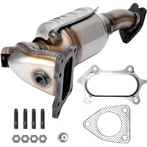 16827-2 Catalytic Converter Compatible with Honda Accord 2013-2017, CR-V CRV 2015-2019, L4 2.4L Front, OEM# 16827 181905X6J0, with bolts gasket